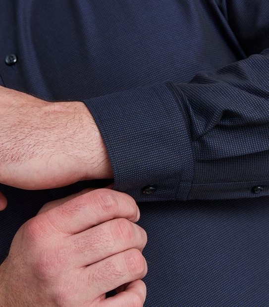 Mr Big Textured Business Shirt