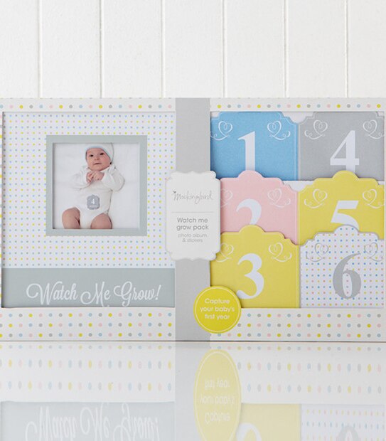 Mockingbird Watch Me Grow Photo Album & Stickers