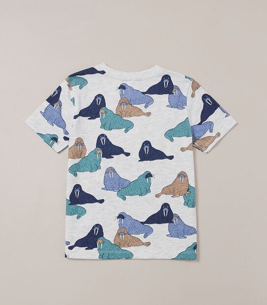 Organic Cotton Walrus Pyjama Set