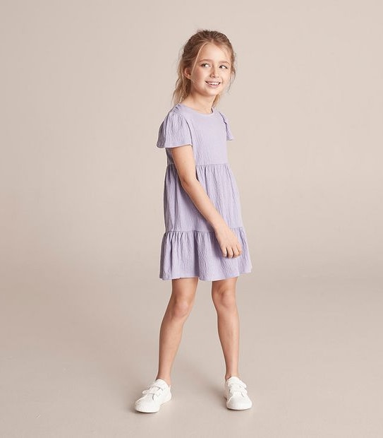Crinkle Textured Dress | Target Australia