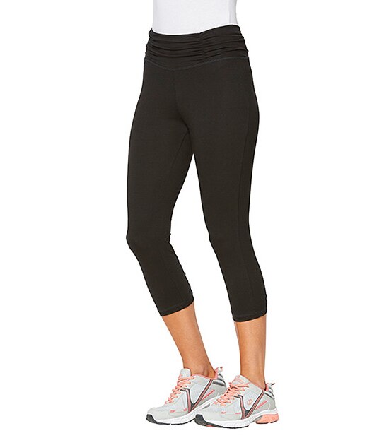 T30 3/4 Yoga Pants - Black