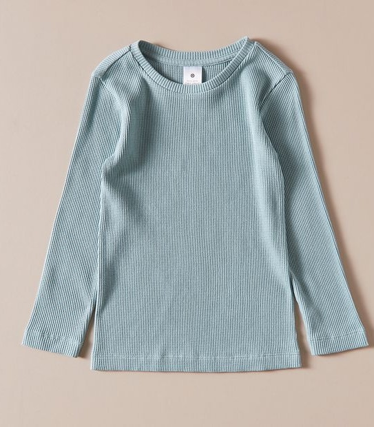 2 Pack Organic Cotton Long Sleeve Thermal Tops