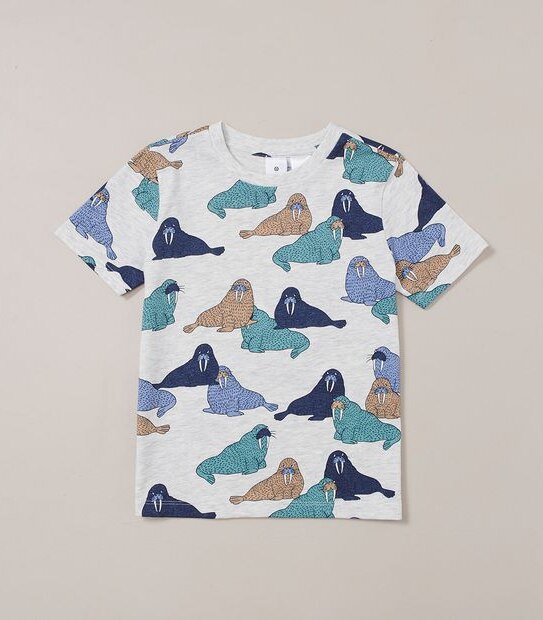 Organic Cotton Walrus Pyjama Set