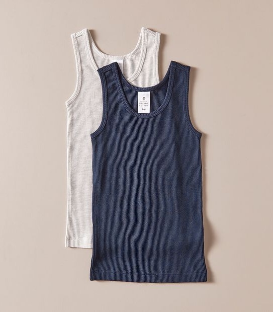 2 Pack Organic Cotton Thermal Vests