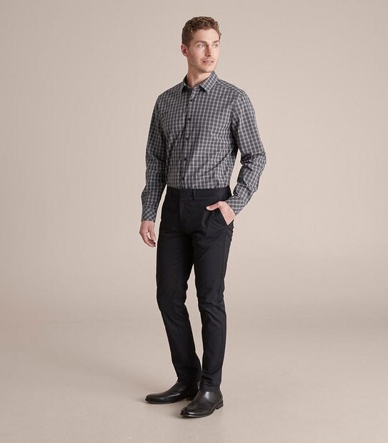 Preview Long Sleeve Check Business Shirt