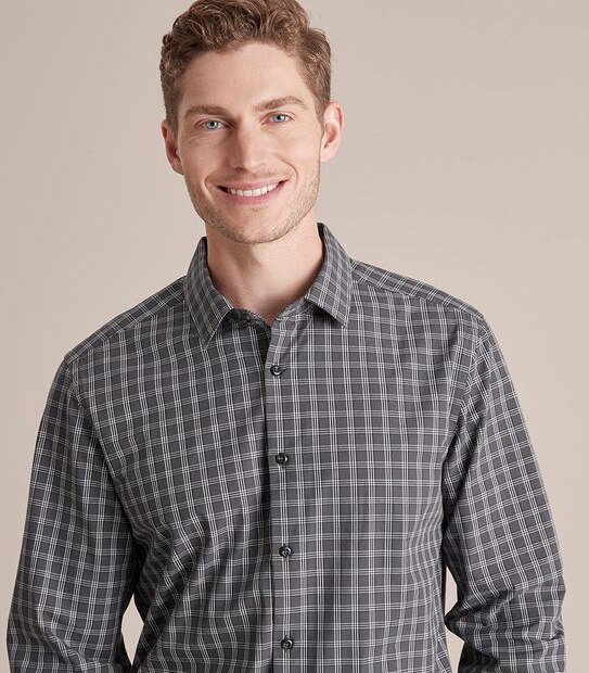 Preview Long Sleeve Check Business Shirt