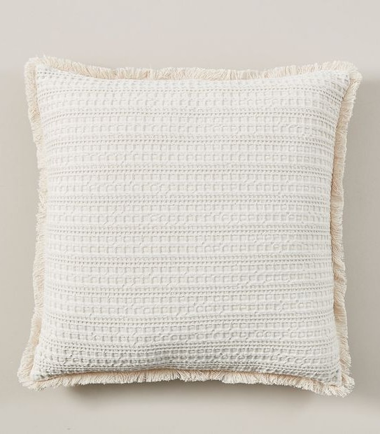 Magnolia Waffle Cushion