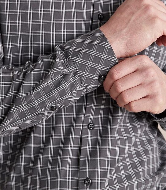 Preview Long Sleeve Check Business Shirt