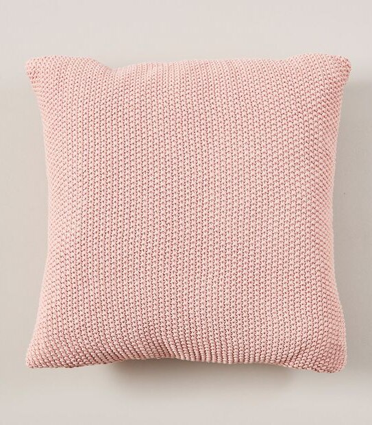 Moss Stitch Knit Cushion