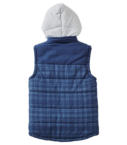 MOOKS Flannelette Puffer Vest