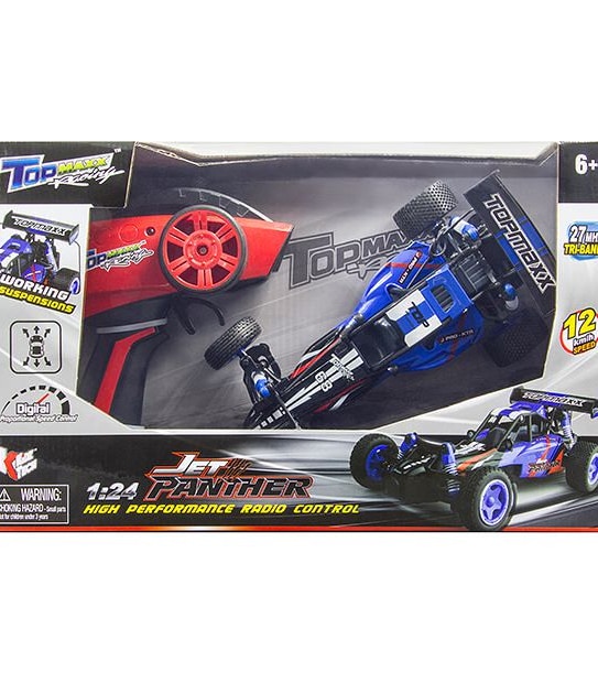 Top Max Racing Jet Panther 1:24 High Performance Radio Control Car Assorted