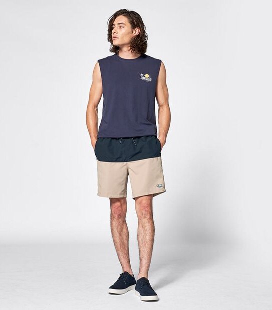 Piping Hot Panel Volley Shorts