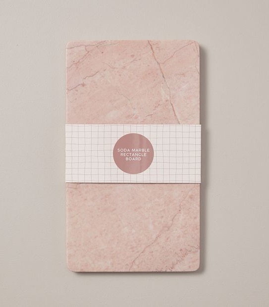Soda Marble Rectangle Serving Board