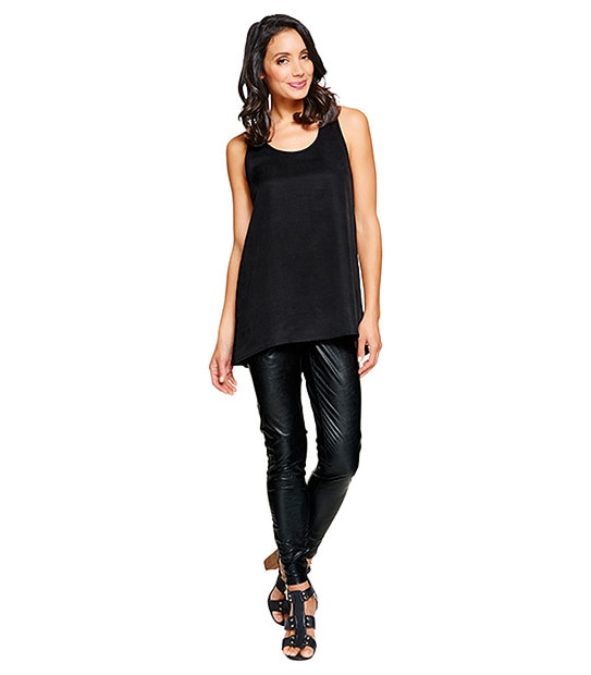 Yours Sincerely Coated Leggings