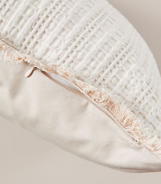Magnolia Waffle Cushion
