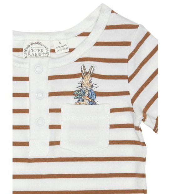 Peter Rabbit Baby Henley Bodysuit