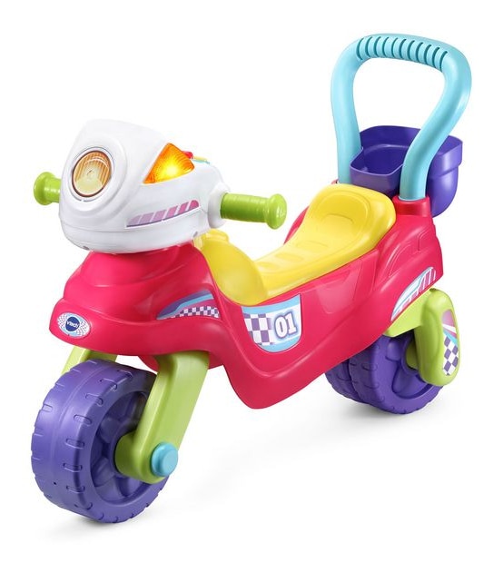 VTech 3-in-1 Ride with Me Motorbike - Pink