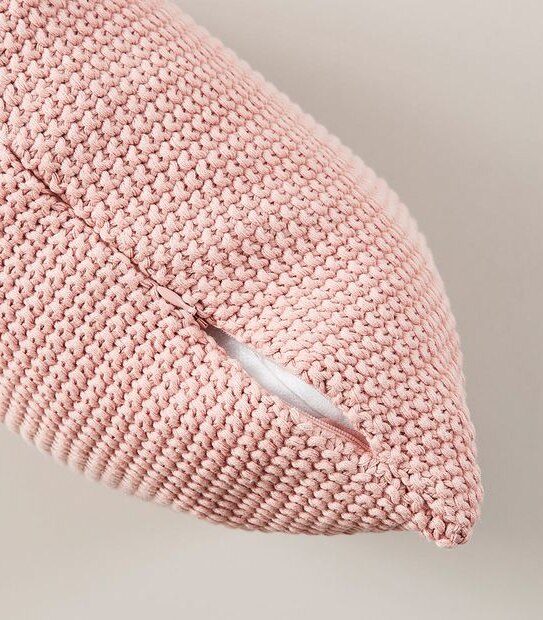 Moss Stitch Knit Cushion