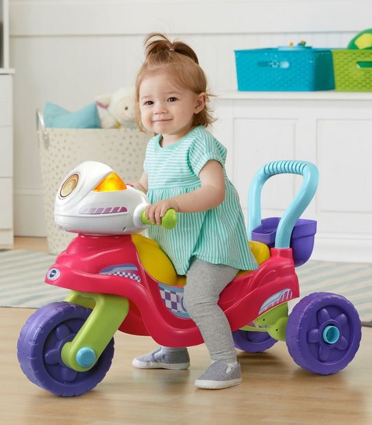 VTech 3-in-1 Ride with Me Motorbike - Pink