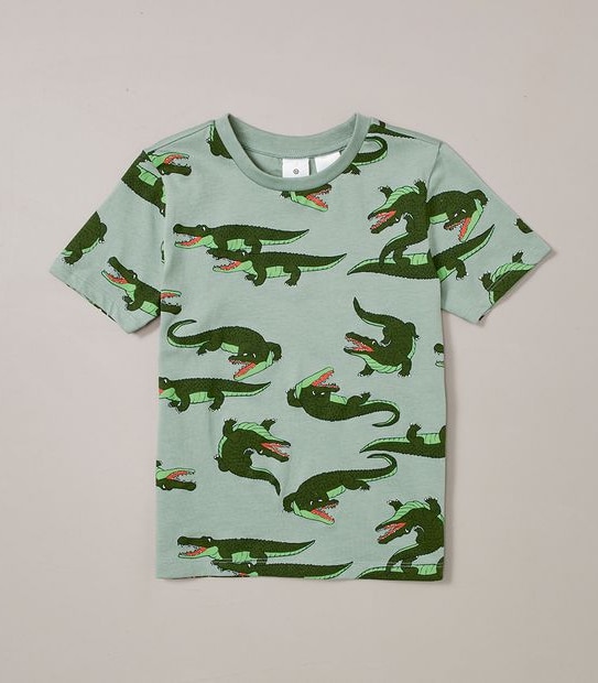 Organic Cotton Alligator Pyjama Set
