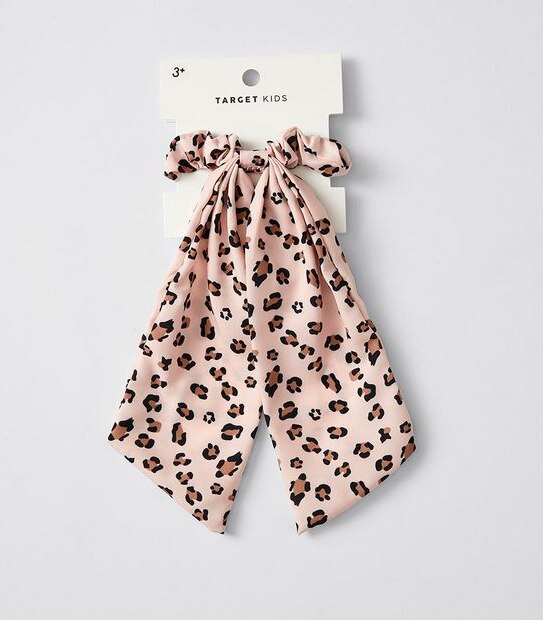 Kids Leopard Tail Scrunchie