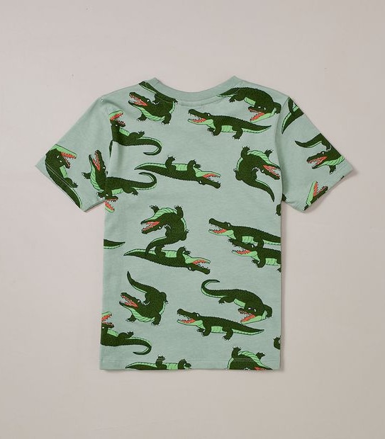 Organic Cotton Alligator Pyjama Set