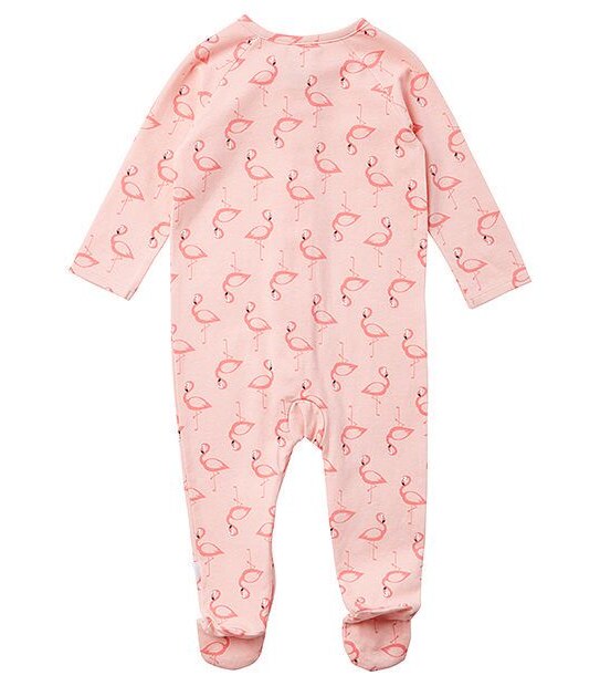 Baby Flamingo Print Coverall 2 of 3