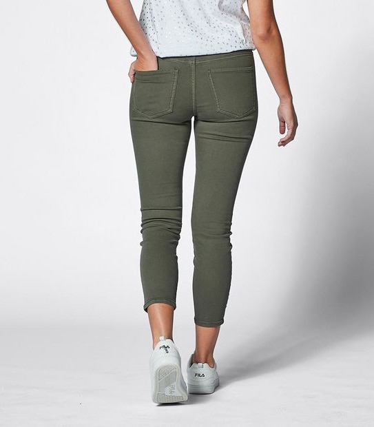 DENIM Sophie Skinny High Rise Crop Length Jeans 