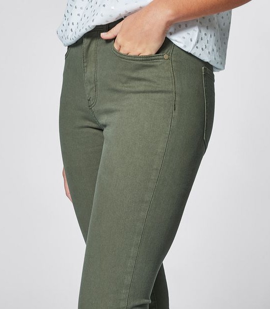 DENIM Sophie Skinny High Rise Crop Length Jeans 