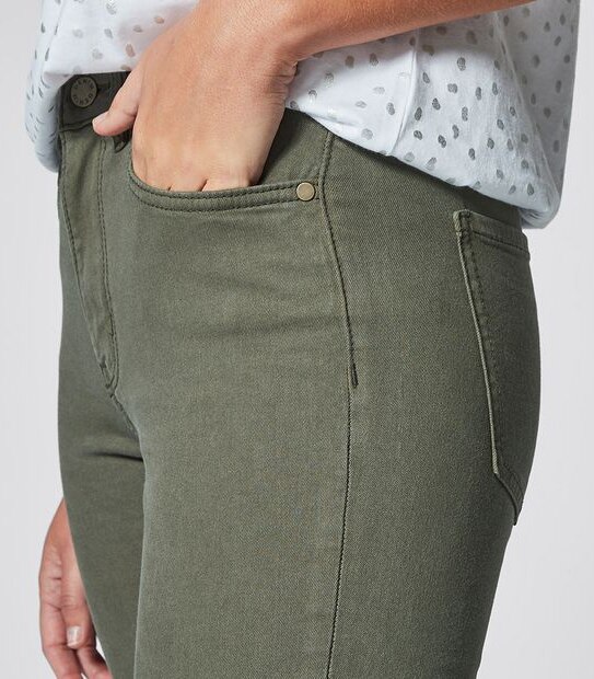 DENIM Sophie Skinny High Rise Crop Length Jeans 