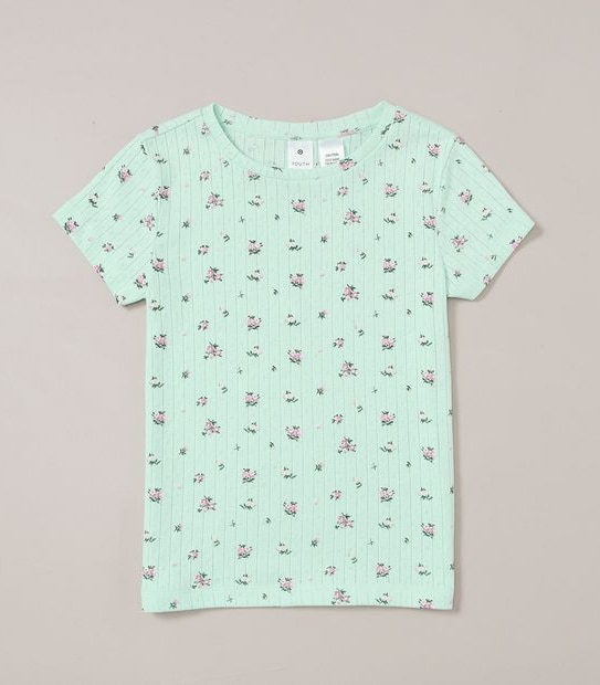 Pointelle Floral Cotton Pyjama Set