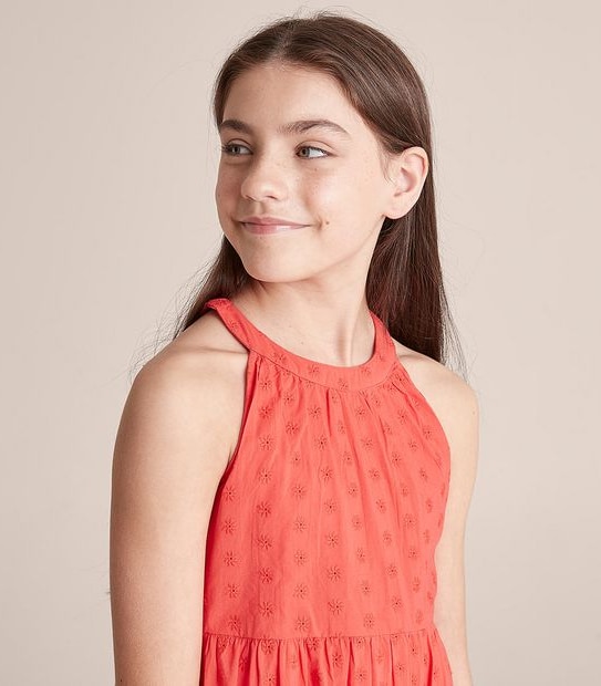 Broderie Dress