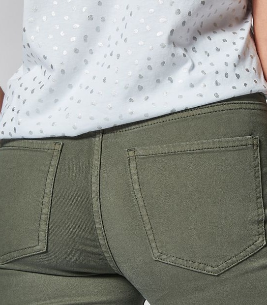 DENIM Sophie Skinny High Rise Crop Length Jeans 