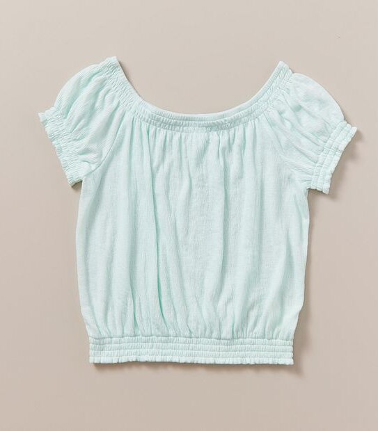 Textured Jersey Top