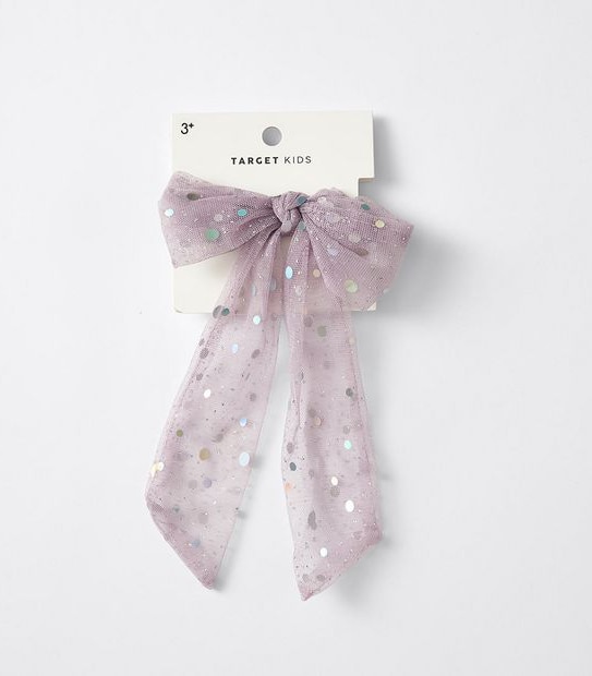 Kids Tulle Bowtail Scrunchie