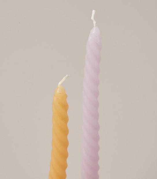 Gifting Tapered Candles And Holder Set