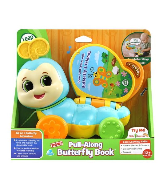 LeapFrog Pull-Along Butterfly Book