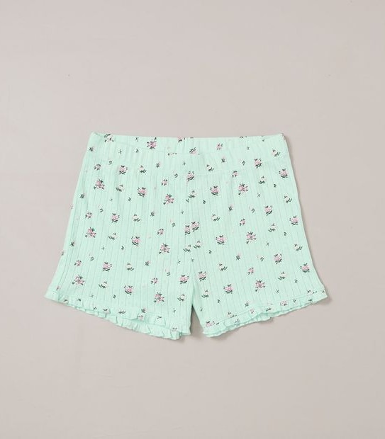 Pointelle Floral Cotton Pyjama Set