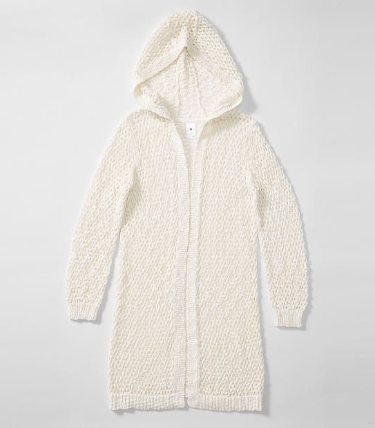 Hooded Longline Cardigan
