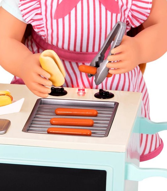 Our Generation Retro Hot Dog Cart