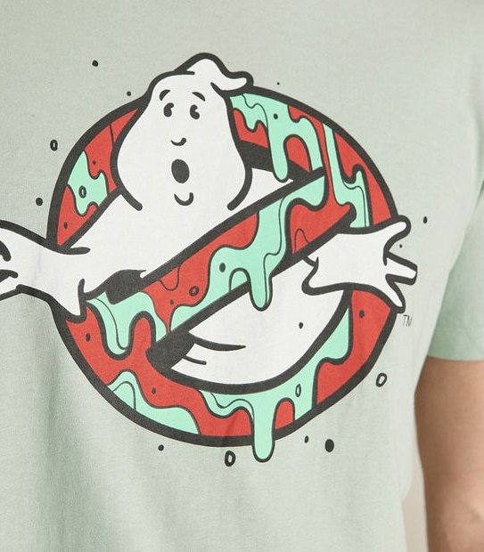 Mens Ghostbusters Family Matching Cotton Glow In The Dark Pyjama Set