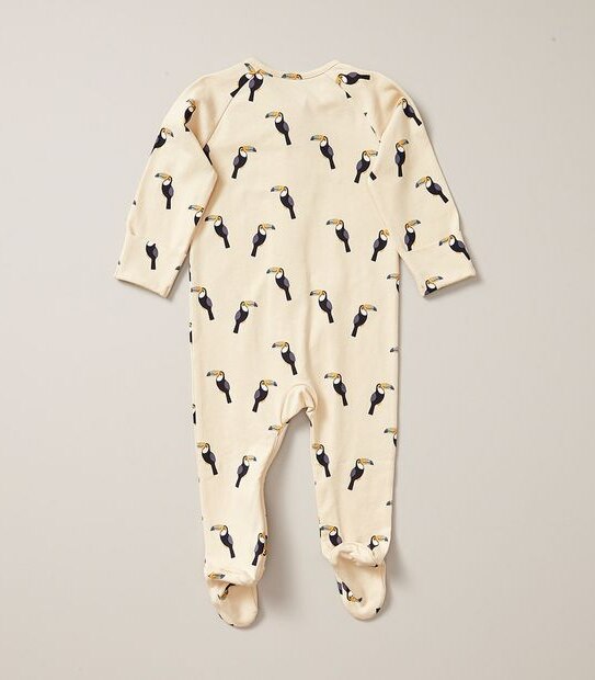 Baby Organic Cotton Print Coverall 3 of 5