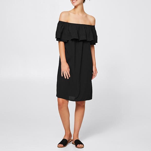 target off the shoulder dress