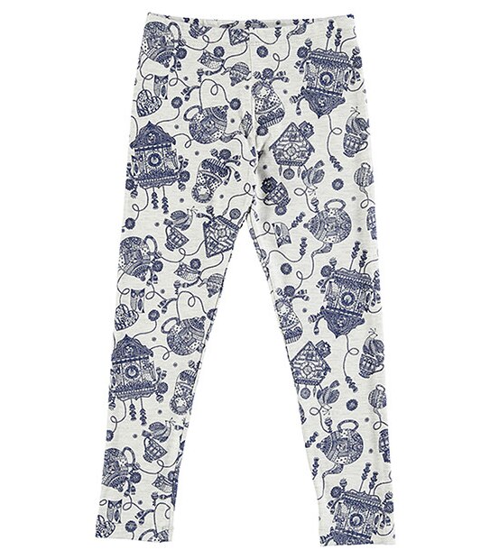 Full Length Cuckoo Clock Print Leggings