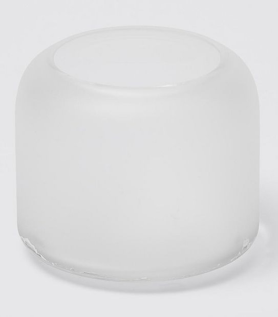 Aurelia Frosted Tealight Holder