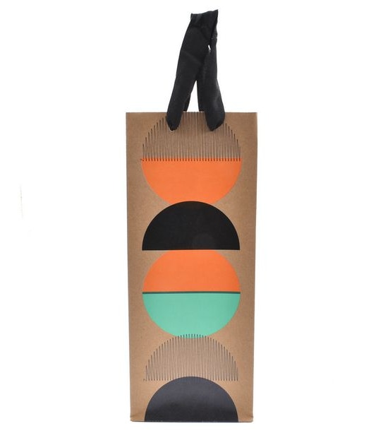 Hallmark Contemporary Bottle Gift Bag