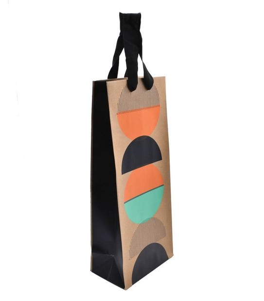 Hallmark Contemporary Bottle Gift Bag