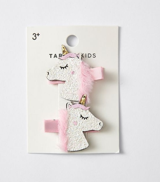 Kids Unicorn Hairclips 2 Pack
