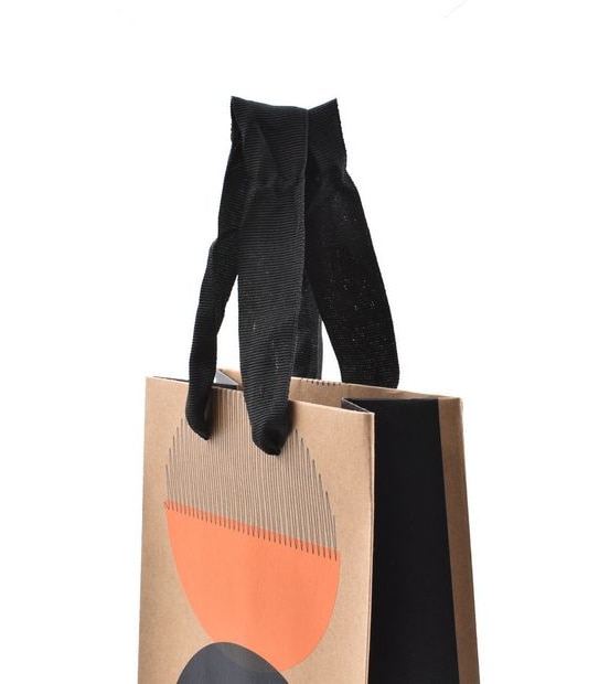 Hallmark Contemporary Bottle Gift Bag