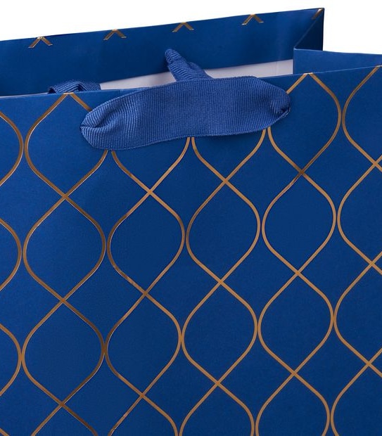 Hallmark Midnight Gold Large Gift Bag